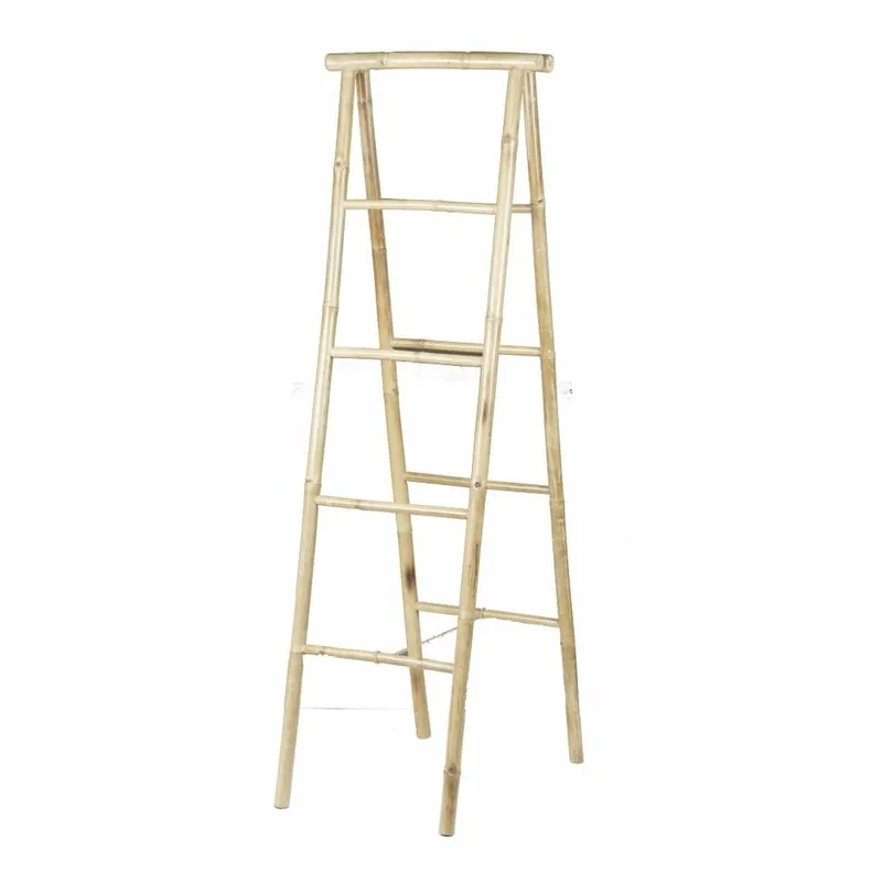 Dodaj do koszyka Drabinka dekoracyjna z bambusa Speedtsberg Mie, wysokość 170 cm Bonami
