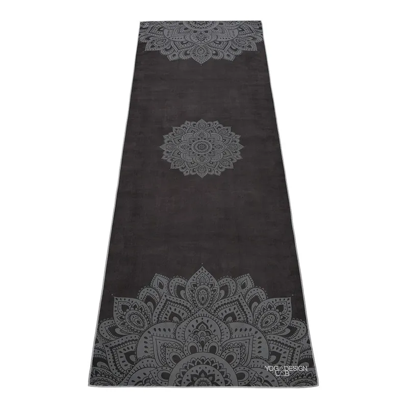 Mata do jogi Yoga Design Lab Hot Mandala Black Bonami Zniżka