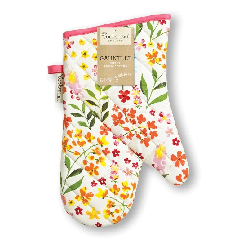 Ekspresowa dostawa Rękawica kuchenna z bawełny Cooksmart ® Be Happy Bonami