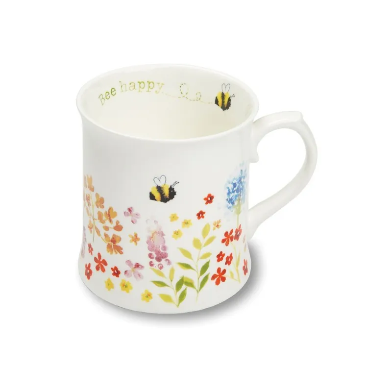 Zamów teraz Kubek porcelanowy Cooksmart ® Flowers, 440 ml Bonami