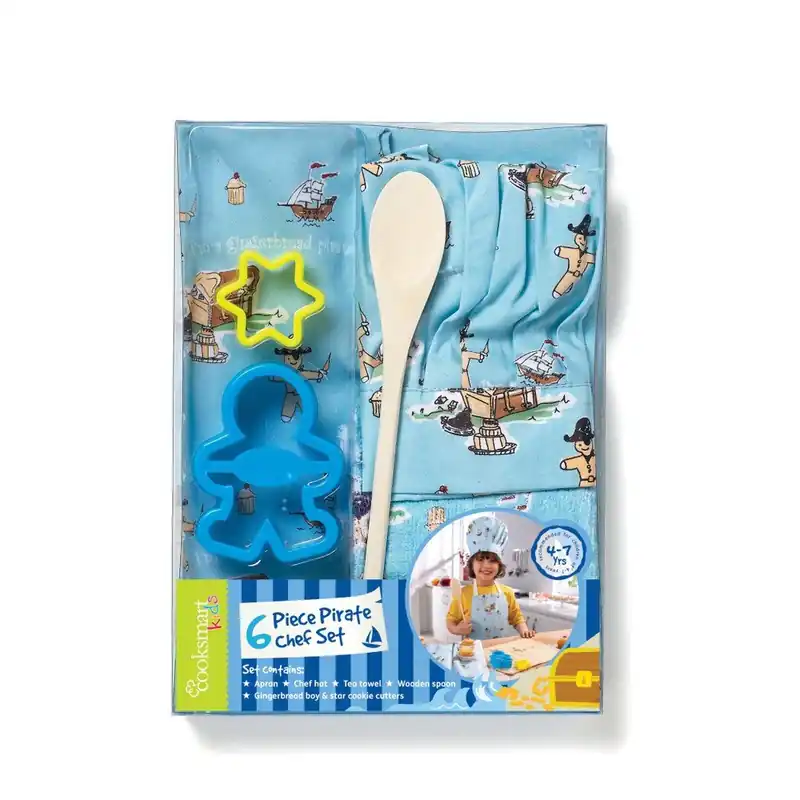 Okazja Zestaw do pieczenia pierników z czapka kucharska dla dzieci s kuchařskou čepicí pro děti Cooksmart England Pirate, 6 szt. Bonami