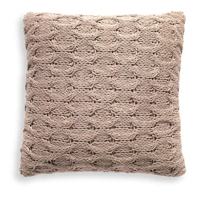 Beżowa poduszka Tomasucci Braid, 45x45 cm Bonami Ostatnia szansa