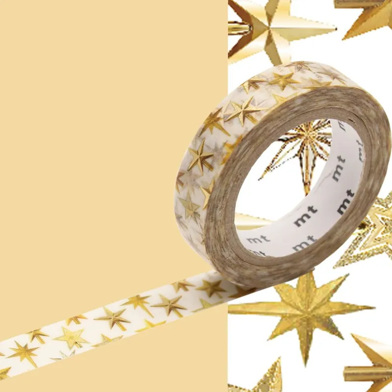 Nowy Taśma dekoracyjna MT Masking Tape Star Bonami