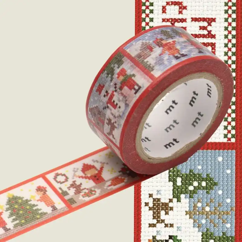 Szybka wysyłka Taśma dekoracyjna washi MT Tape Stitch Bonami