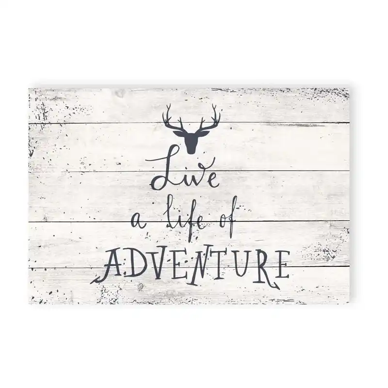 Hit sprzedaży Obraz na drewnie Little Nice Things Adventure, 60x40 cm Bonami