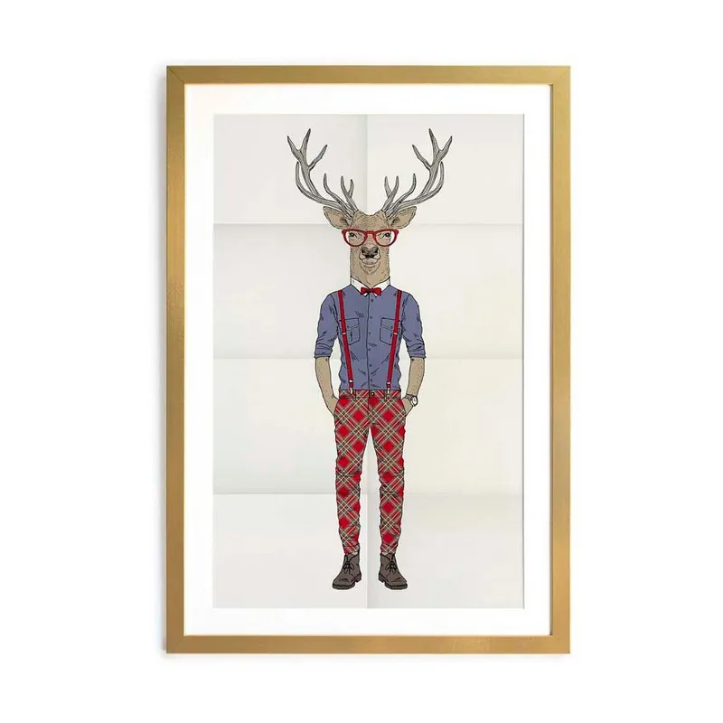 Obraz Little Nice Things Deer, 40x60 cm Bonami Kup teraz