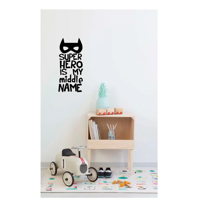 Winylowa naklejka na ścianę Little Nice Things Superhero Bonami Sprawdź teraz
