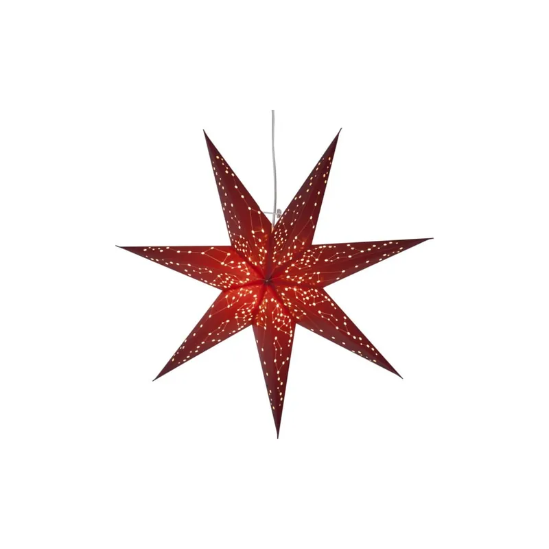 Czerwona gwiazda świecąca Star Trading Paperstar Galaxy, ø 60 cm Bonami Tani