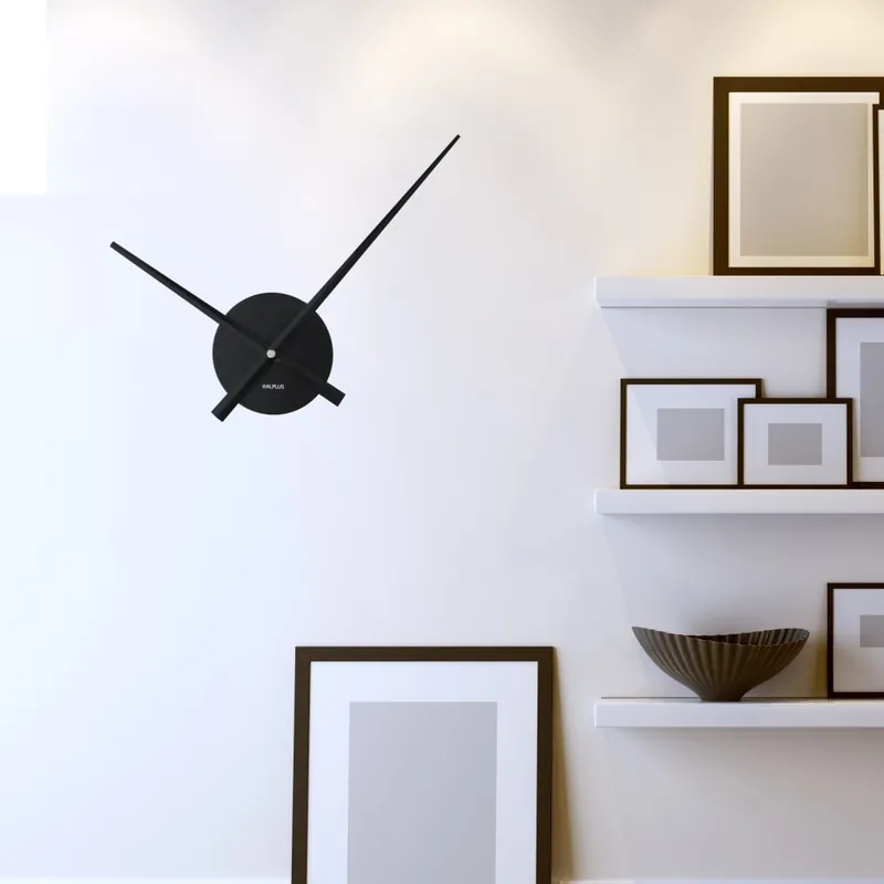 Czarny zegar WALPLUS FlexiClock Bonami Darmowy zwrot