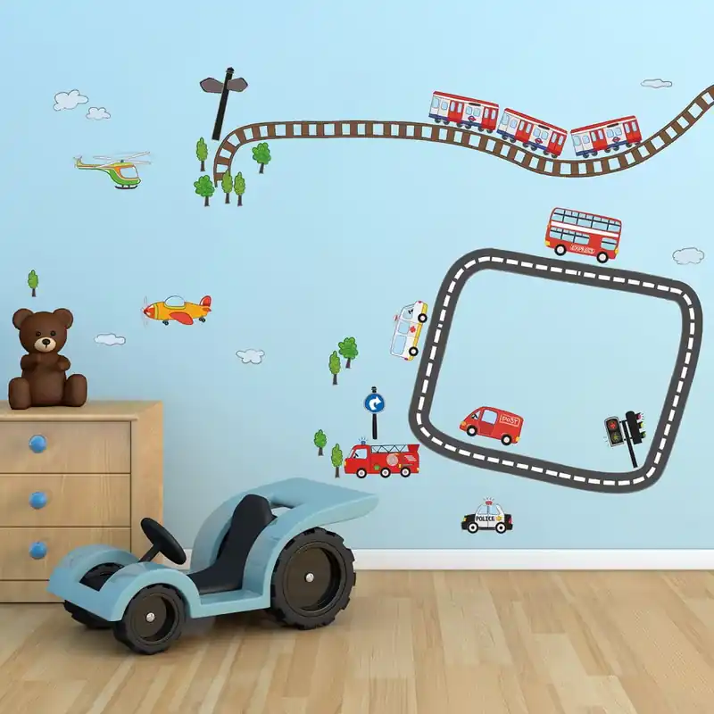 Naklejka WALPLUS Kid Transport Bonami Premium
