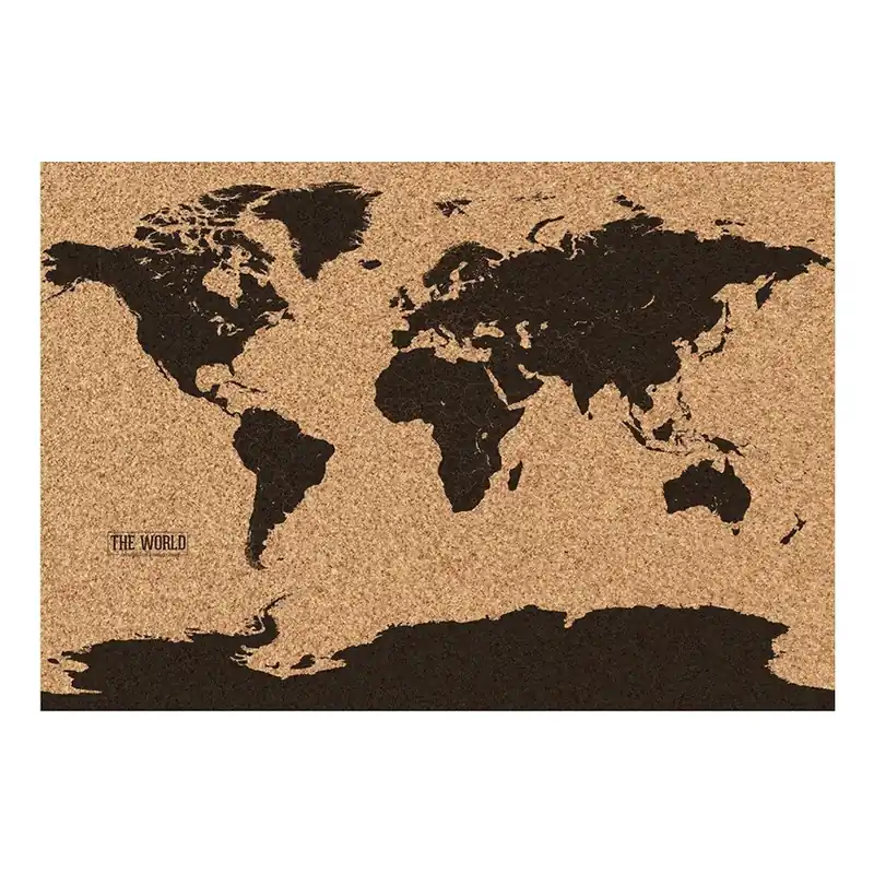 Bezpieczne zakupy Tablica korkowa Gift Republic World Map Bonami