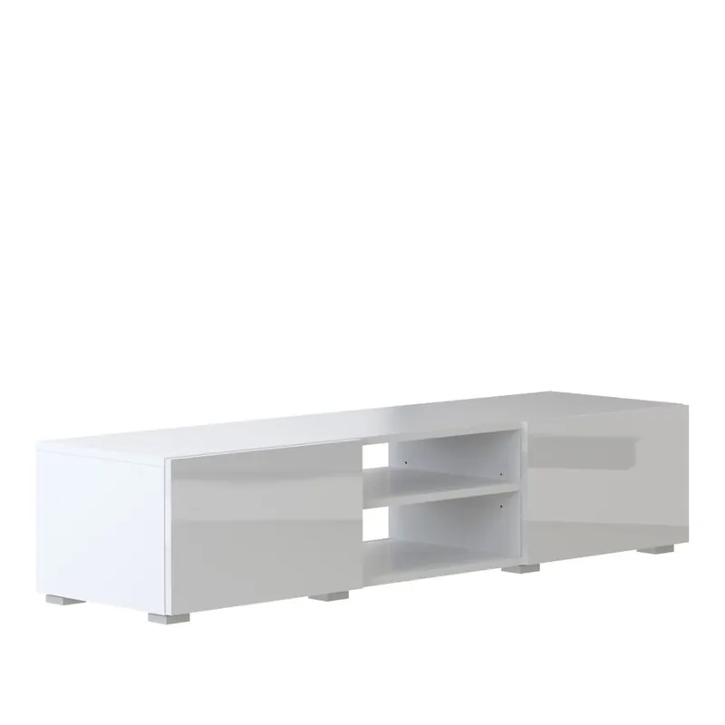 Biała szafka pod TV TemaHome Podium, szer. 140 cm Bonami Premium