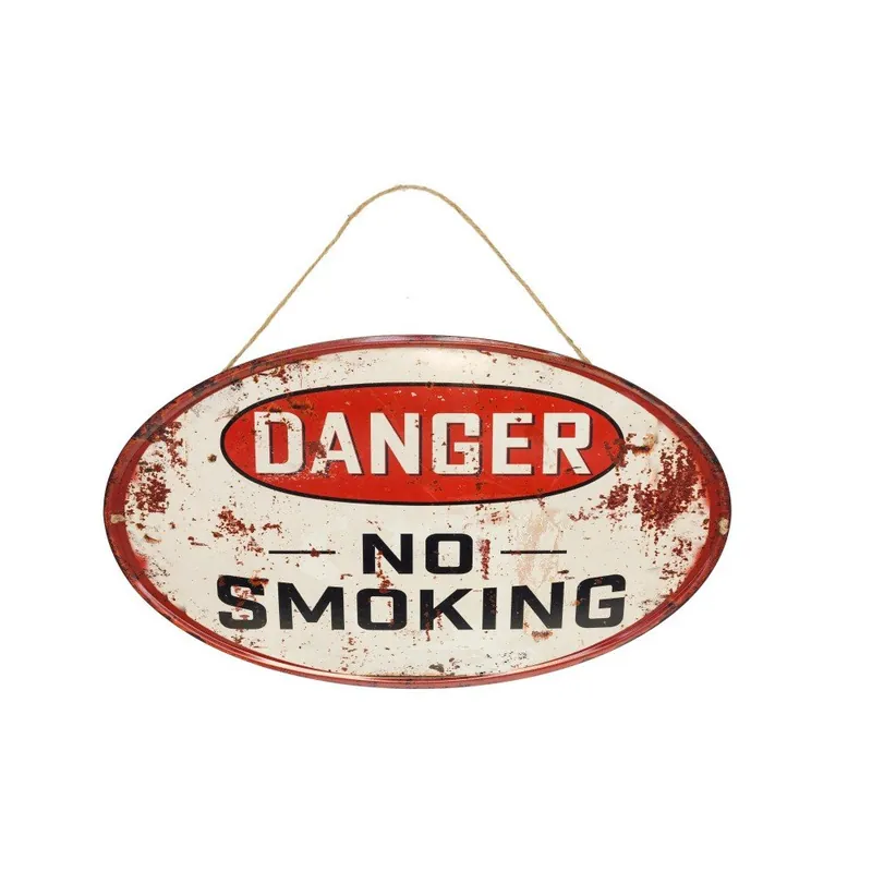Wysoka jakość Tabliczka retro Novita No Smoking Bonami