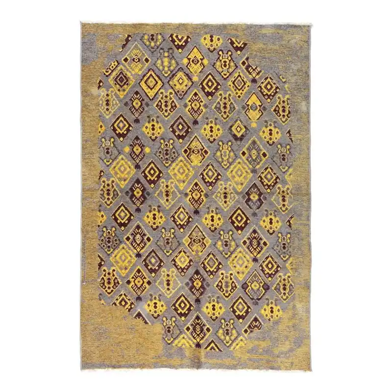Żółto-bordowy dywan dwustronny Vitaus Normani, 77x200 cm Bonami Kup teraz