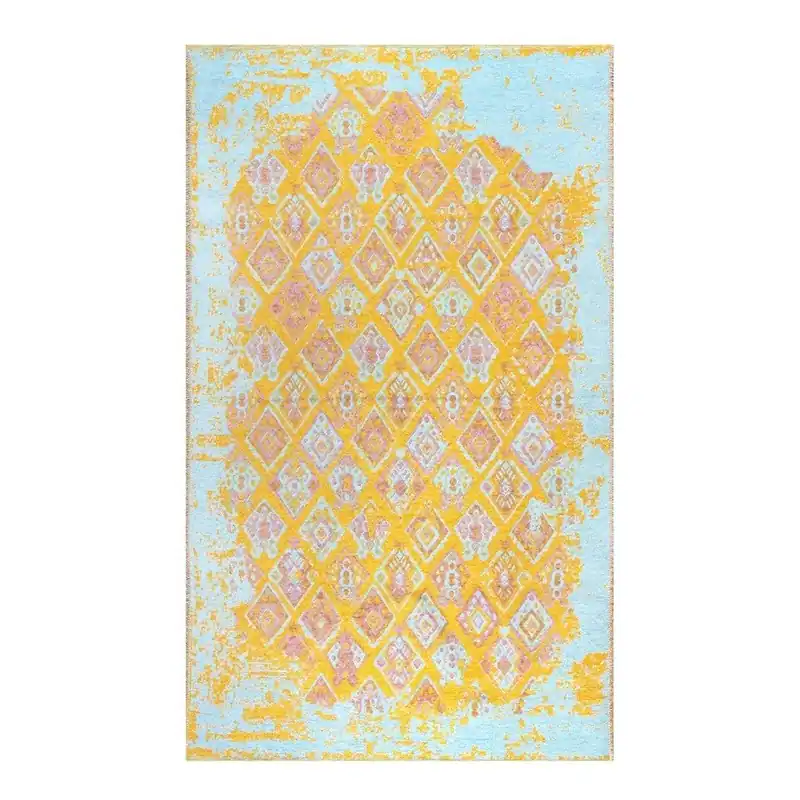 Żółto-niebieski dywan dwustronny Vitaus Nunna, 125x180 cm Bonami Kup teraz