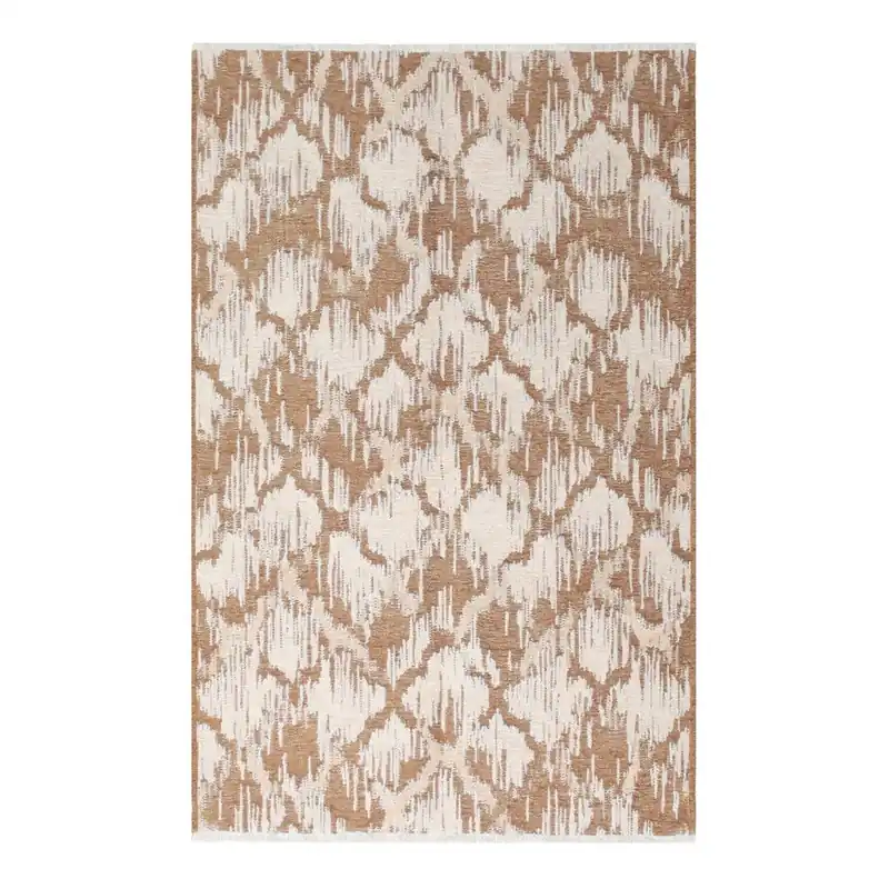 Brązowo-beżowy dywan dwustronny Vitaus Hanna, 125x180 cm Bonami Oferta limitowana