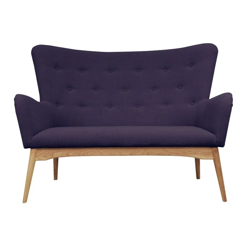 Fioletowa sofa 2-osobowa Scandizen Alicia Bonami Tylko do końca tygodnia