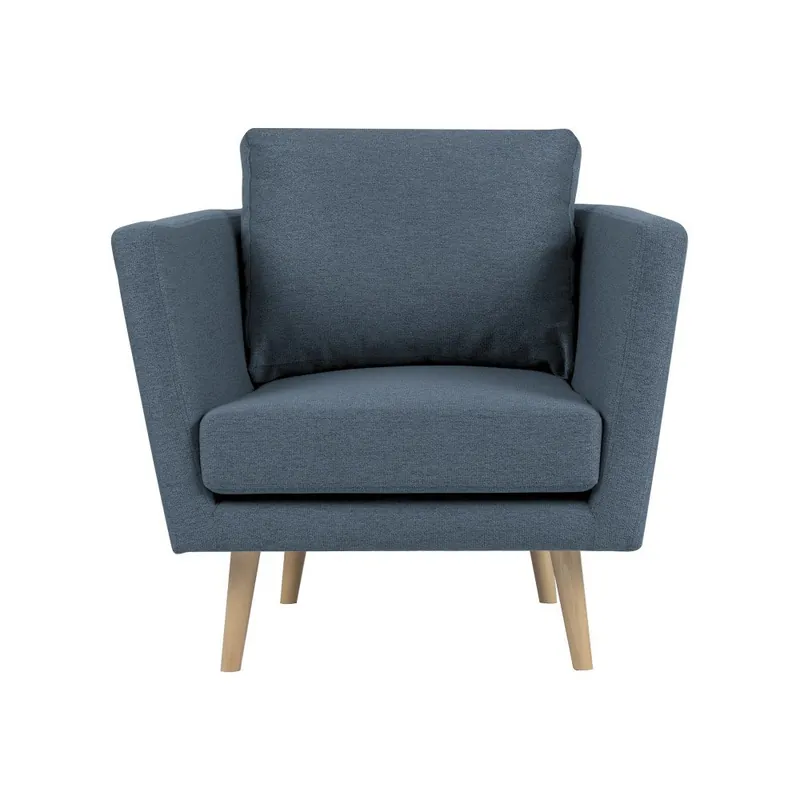Hit sprzedaży Niebieski fotel Scandizen Nina Bonami