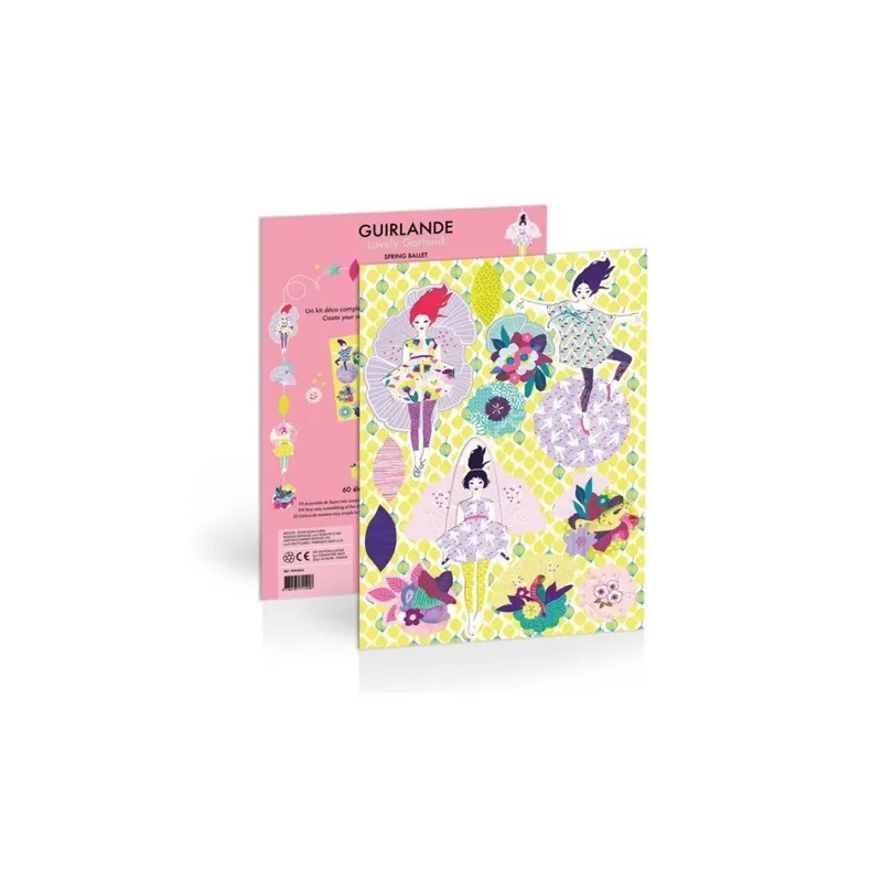 Girlanda papierowa Mon Petit Art Spring Ballet Bonami Nowość