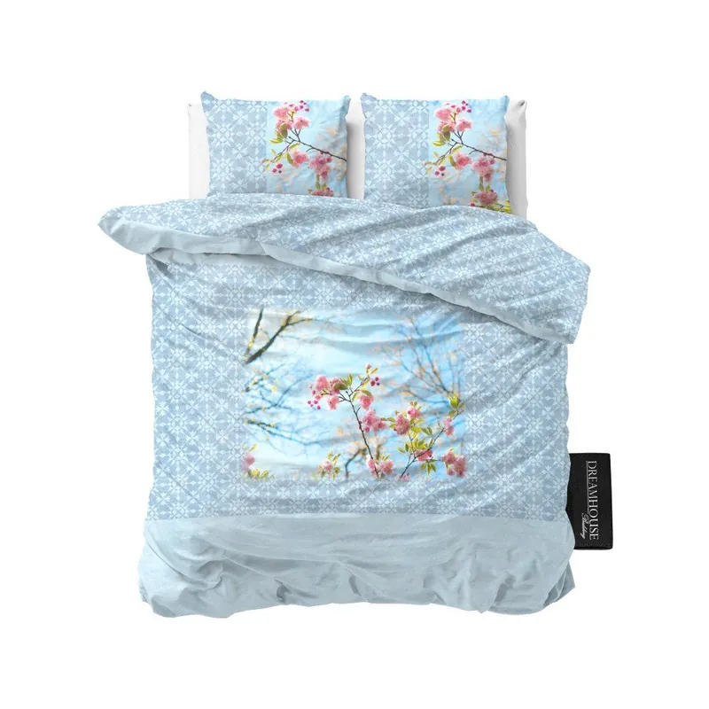 Niebieska pościel Dreamhouse Ally, 200x220/260 cm Bonami Cena promocyjna