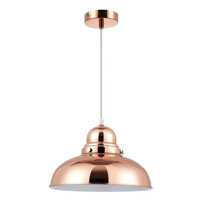Lampa wisząca w kolorze miedzi Premier Housewares Jasper Bonami Ograniczona ilość