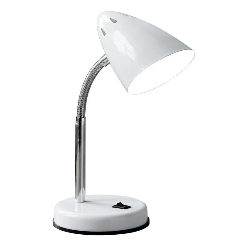 Ekspresowa dostawa Biała lampka stołowa Premier Housewares Flexi Desk Bonami