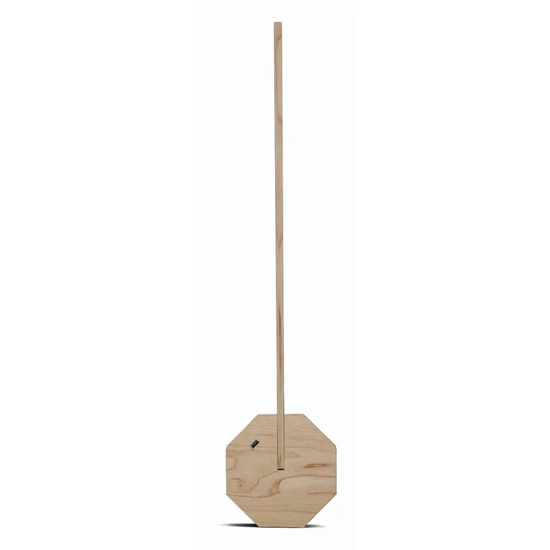 Jasnobrązowa lampa stołowa LED (wysokość 38 cm) Octagon One – Gingko Bonami Łatwy zwrot
