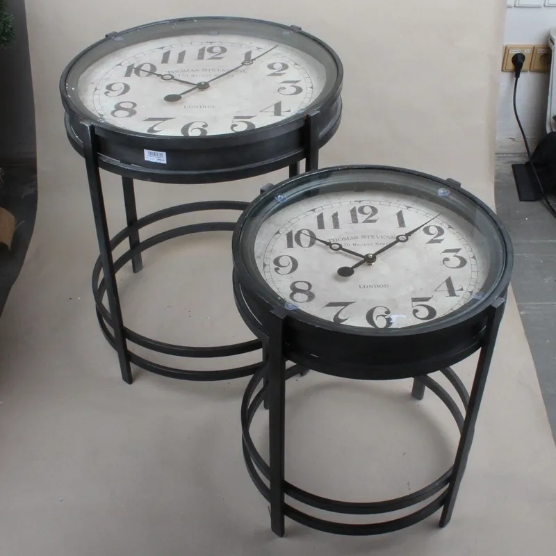 Zestaw 2 czarnych taboretów Dakls Time Bonami Popularny