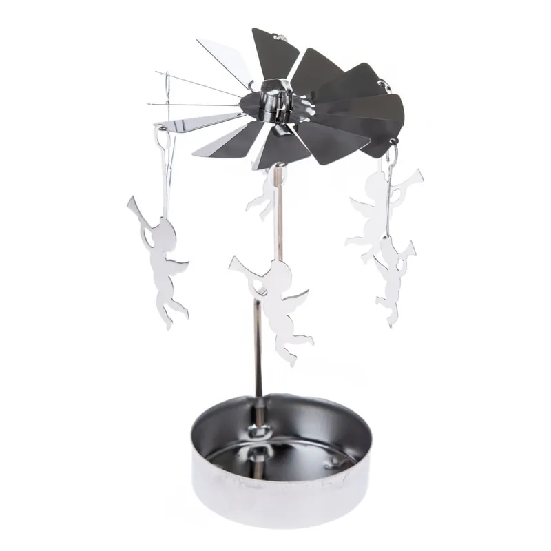 Bestseller Metalowy świecznik na świeczkę typu tealight ze świątecznym motywem Angels – Dakls Bonami