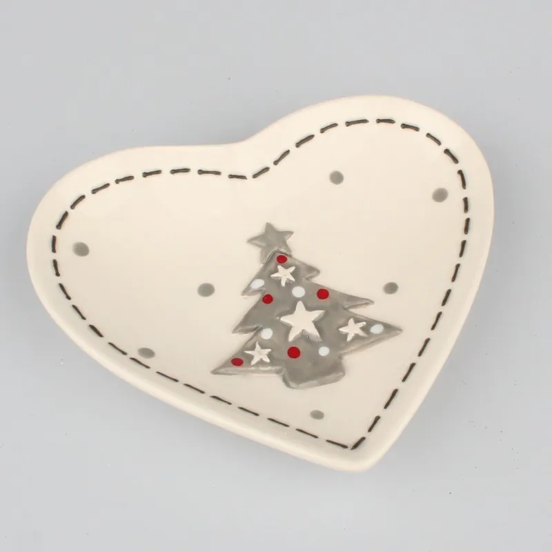 Bezpieczna płatność Miska ceramiczna Dakls Christmas, 21,5x19 cm Bonami