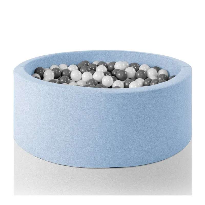 Jasnoniebieski suchy basen z 200 piłeczkami Misioo, 90x40 cm Bonami Oferta