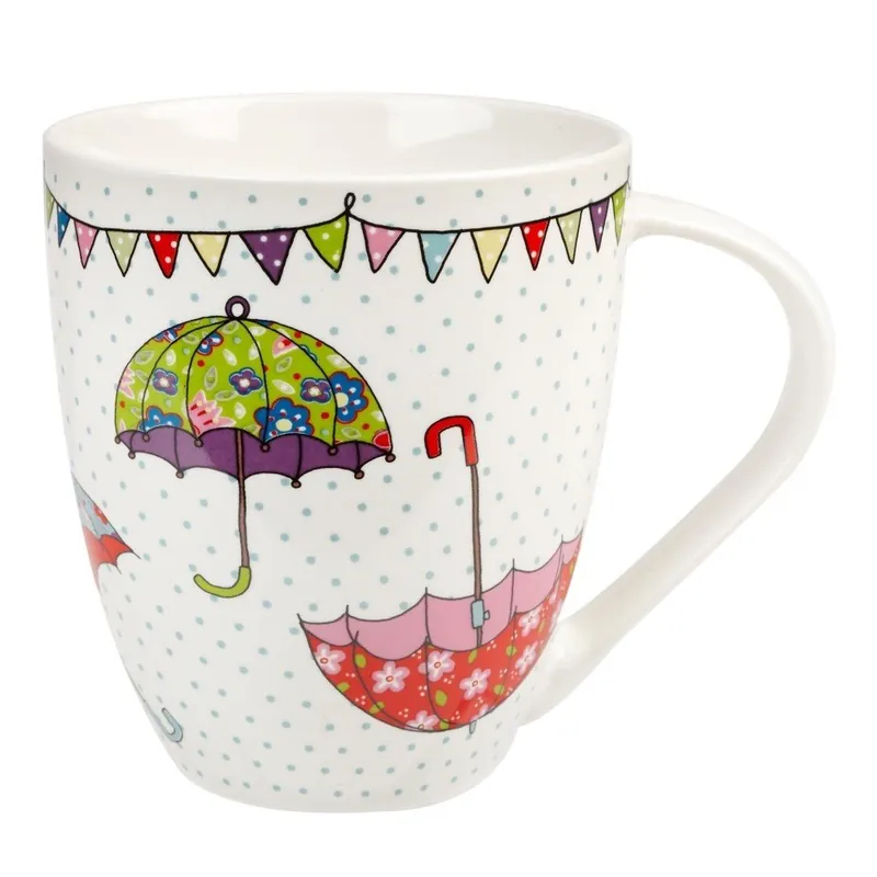 Wysoka jakość Kolorowy kubek z porcelany Churchill China Follow Your Dreams, 500 ml Bonami