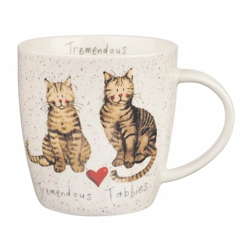 Ekspresowa dostawa Kubek porcelanowy Churchill China Tremendous Tabbies, 400 ml Bonami