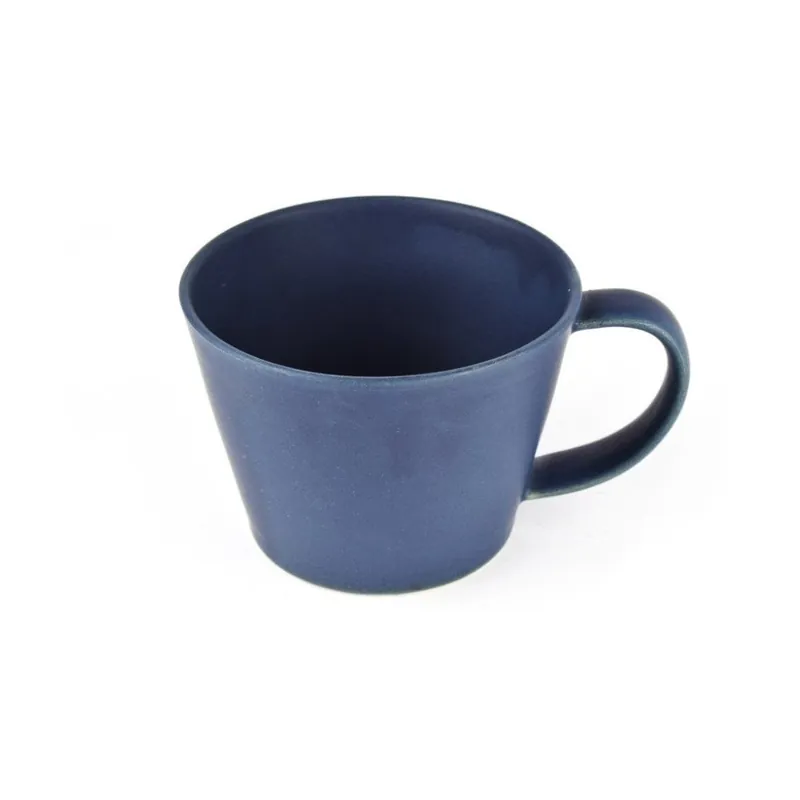 Nowość Granatowy kubek z ceramiki Made In Japan Basic Bonami