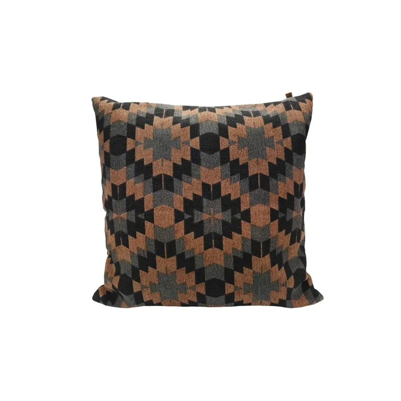 Popularny Poduszka Overseas Kelim Blush Anthracite II, 70x70 cm Bonami