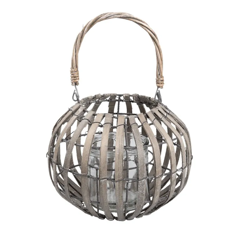 Lampion Clayre & Eef Lantern Christmas, 17x22 cm Bonami Ostatnie sztuki