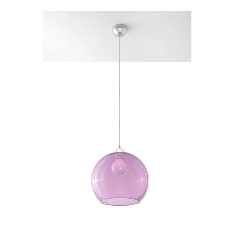 Fioletowa lampa wisząca Sollux Bilbao Bonami Darmowy zwrot