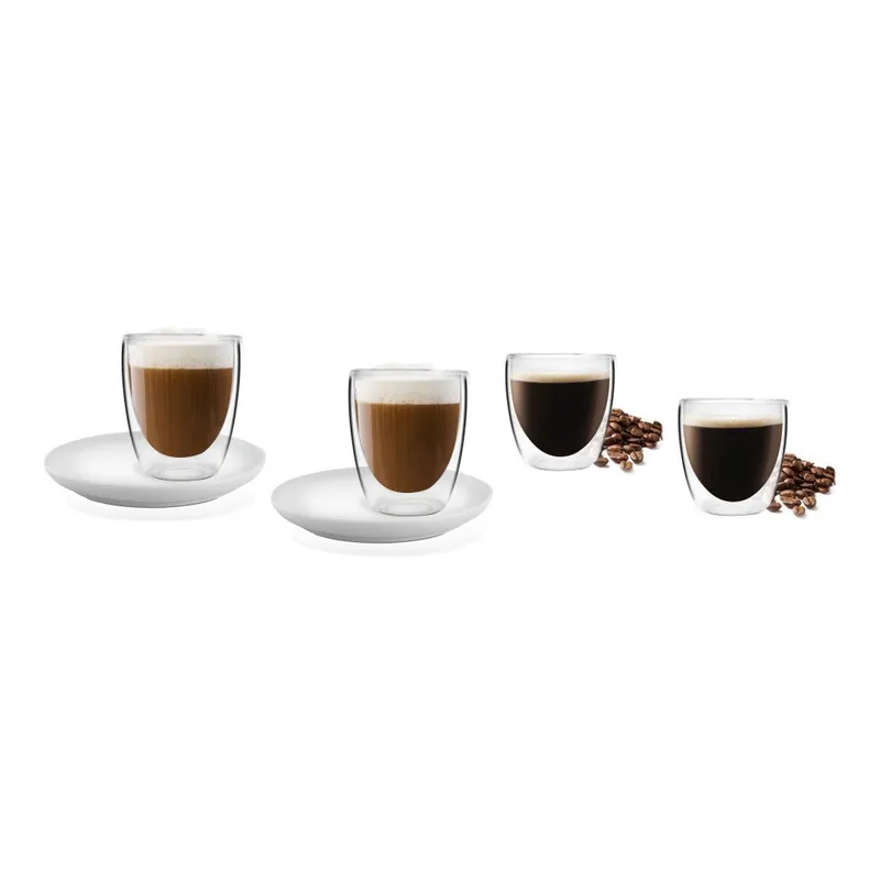 Zestaw 4 szklanek z podwójną ścianką Vialli Design Cups Set Bonami Promocja