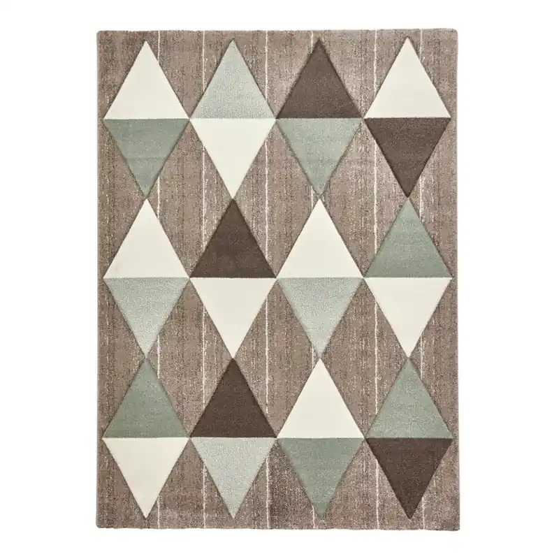 Bezpieczne zakupy Szaro-zielony dywan Think Rugs Brooklyn, 120x170 cm Bonami
