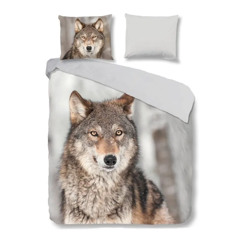 Pościel Good Morning Wolf, 200x200 cm Bonami Premium