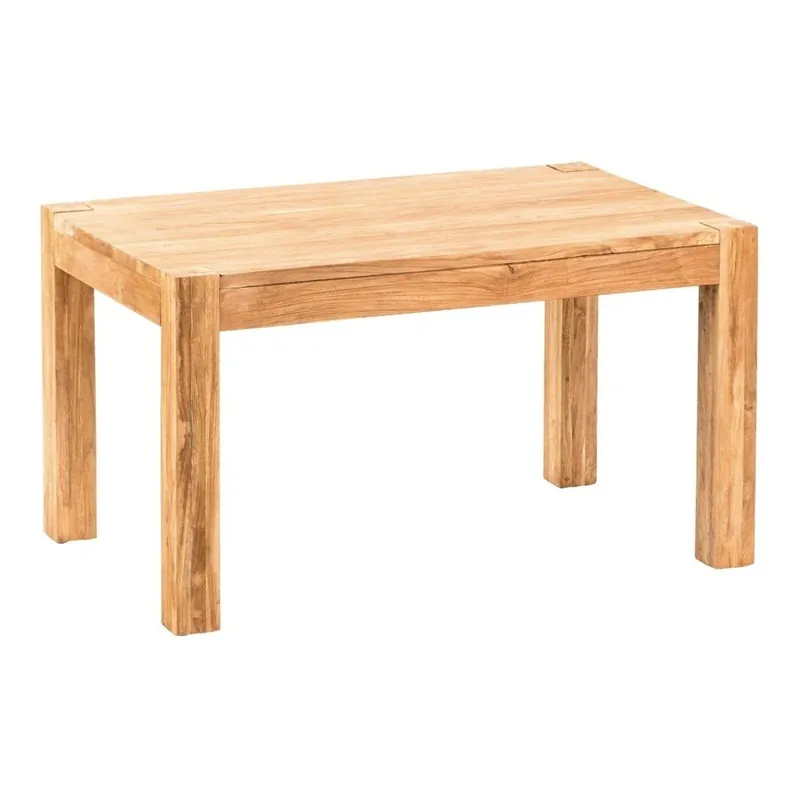 Bezpieczne zakupy Stół ogrodowy z drewna tekowego z recyklingu Massive Home Ronda, 90x180 cm Bonami