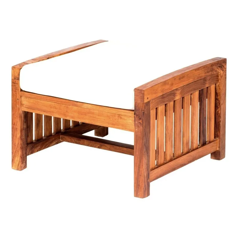 Oferta Podnóżek ogrodowy z drewna tekowego Massive Home Capulet Bonami