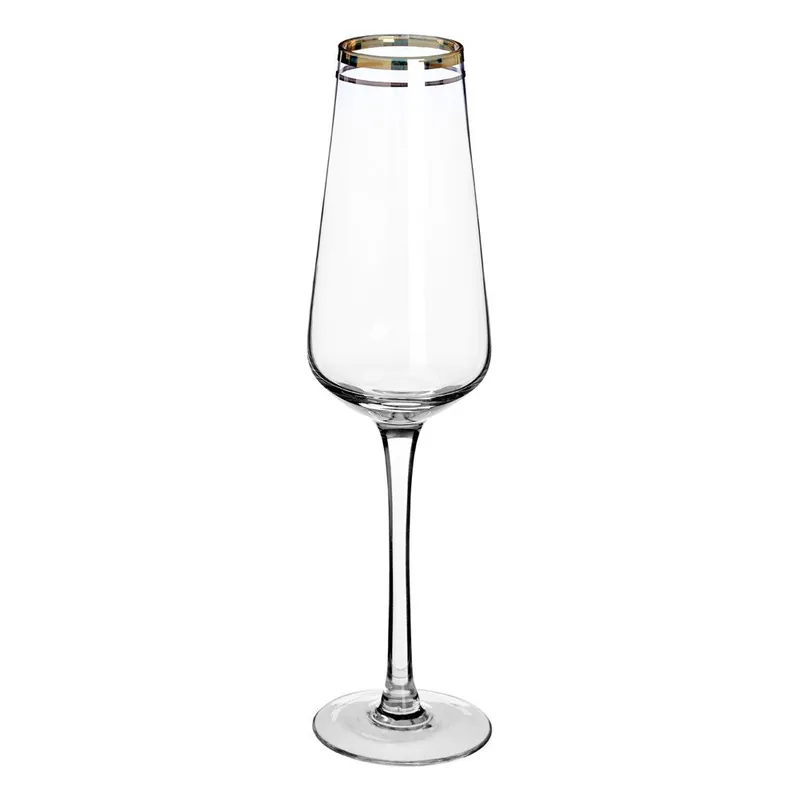 Bezpieczna płatność Zestaw 4 kieliszków do szampana z ręcznie dmuchanego szkła Premier Housewares Charleston, 2,7 dl Bonami