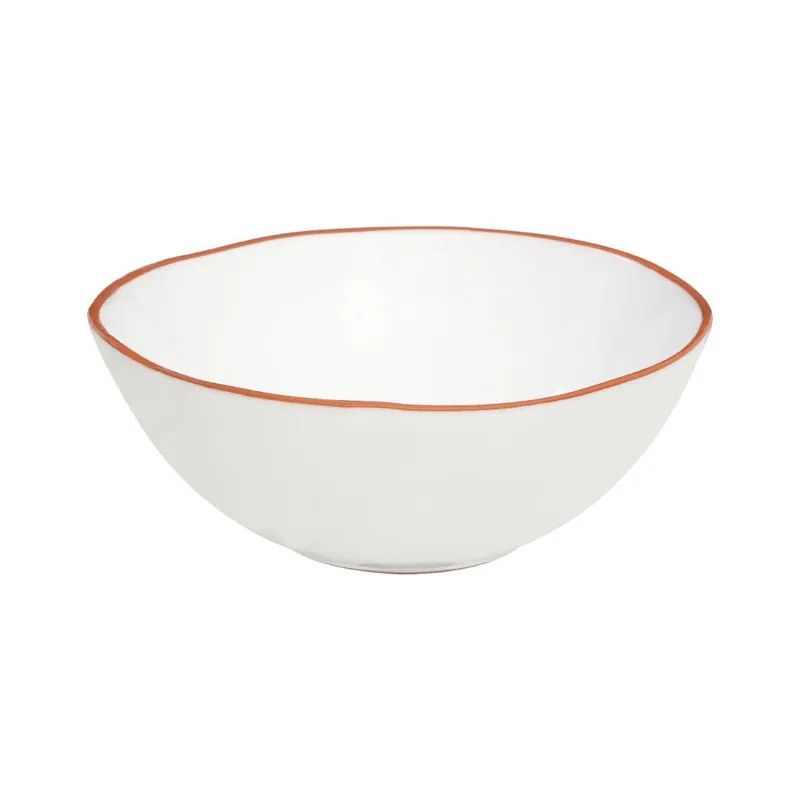 Biała misa na sałatę z terakoty Premier Housewares Calisto, ⌀ 28 cm Bonami Niska cena