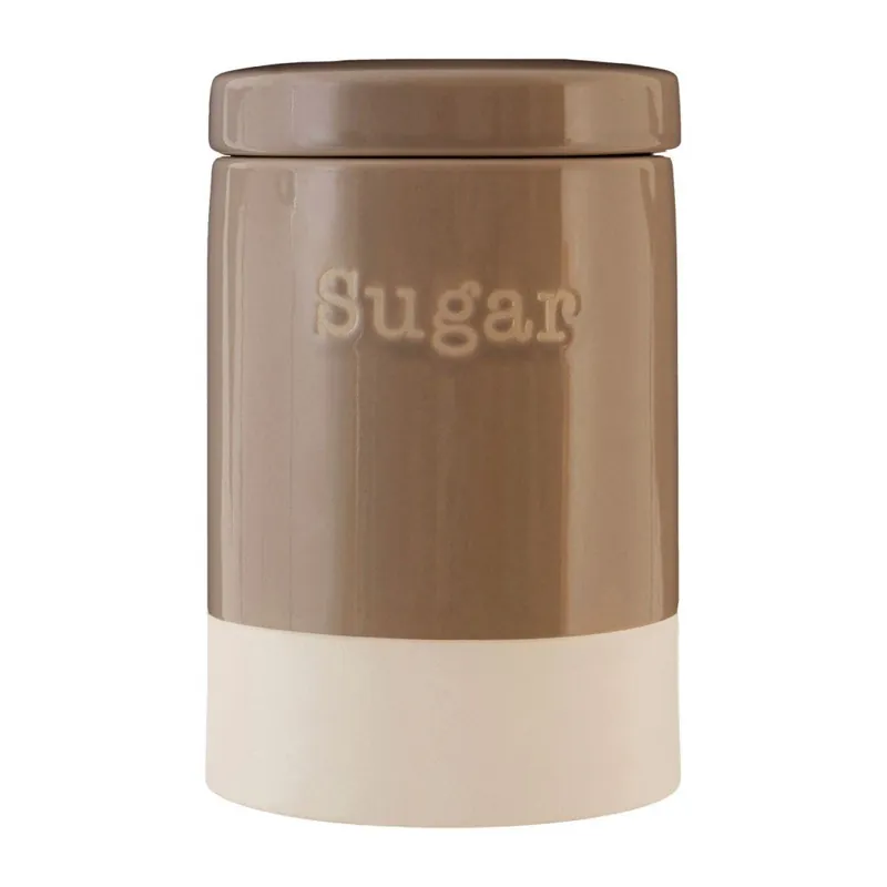 Brązowy pojemnik kamionkowy na cukier Premier Housewares, 616 ml Bonami Zniżka