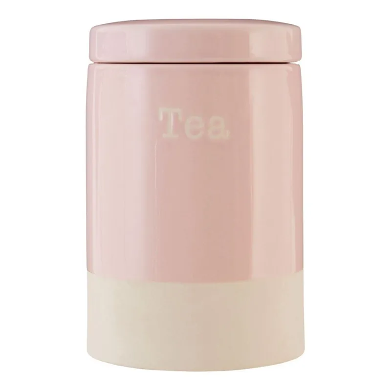 Bestseller Różowy pojemnik kamionkowy na herbatę Premier Housewares, 616 ml Bonami