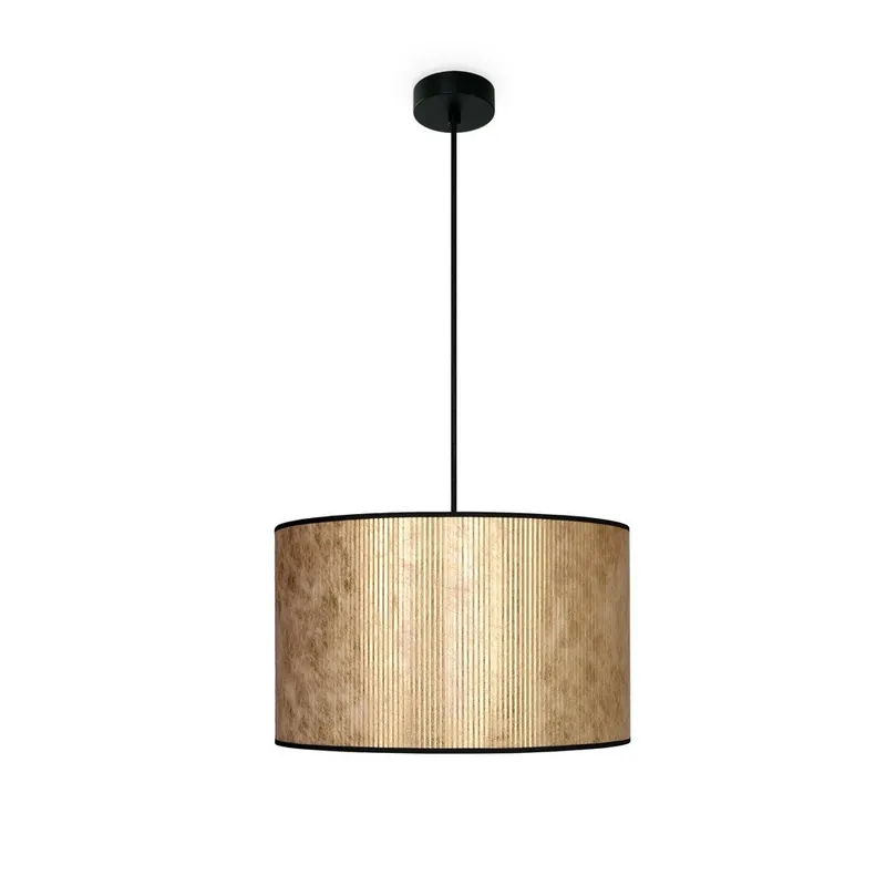 Lampa wisząca w kolorze miedzi z czarnym kablem Bulb Attack Tres, ⌀ 40 cm Bonami Dodaj do koszyka