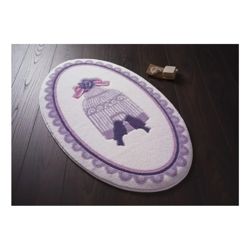Dywanik łazienkowy Confetti Bathmats Birdcage Purple, 66x107 cm Bonami Sprawdź teraz