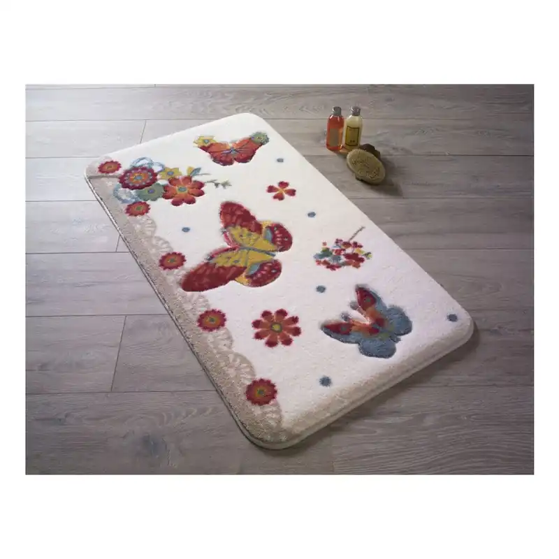 Dywanik łazienkowy Confetti Bathmats Battus Red, 55x57 cm Bonami Ekspresowa dostawa