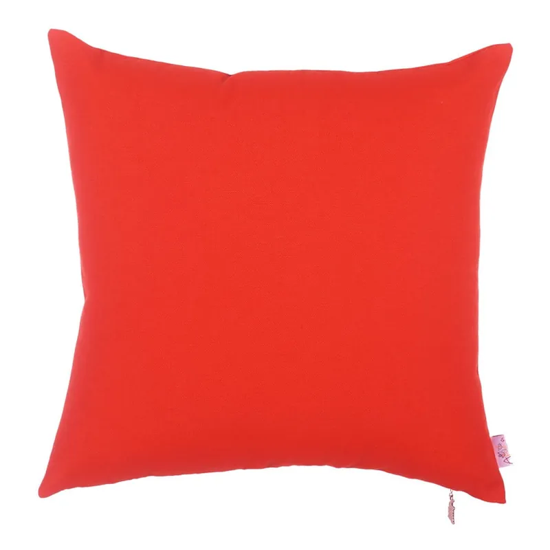 Rabat Czerwona poszewka na poduszkę Mike & Co. NEW YORK Plain Red, 41x41 cm Bonami